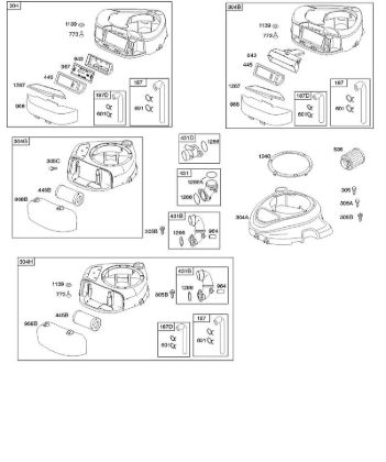 B&S - 21â  217802-0210-B1 A - Luftfilter, Lüftergehäuse der Marke Stihl