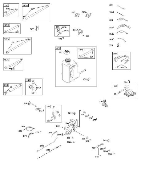 B&S - 21â  21A907-0146-E1 I - Kraftstoffversorgung, Reglerfeder, Zündung der Marke Stihl