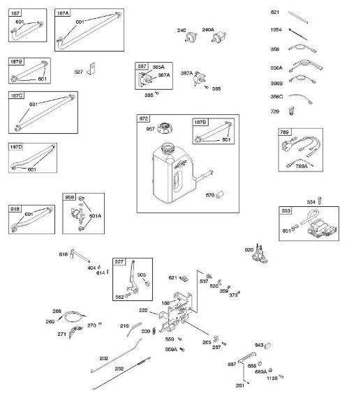 B&S - 21â  21A907-0146-E1 I - Kraftstoffversorgung, Reglerfeder, Zündung der Marke Stihl