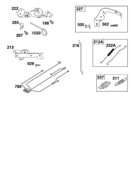 B&S - 40â  40R577-0002-H1 D - Zylinder, Kurbelwelle, Nockenwelle, Luftführungen der Marke Stihl