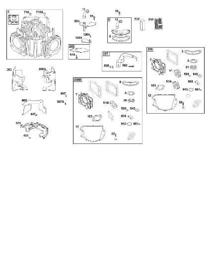 B&S - 40â  40R577-0002-H1 G - Schwungrad, Regler, Kabelbaum, Generator, Anlasser der Marke Stihl