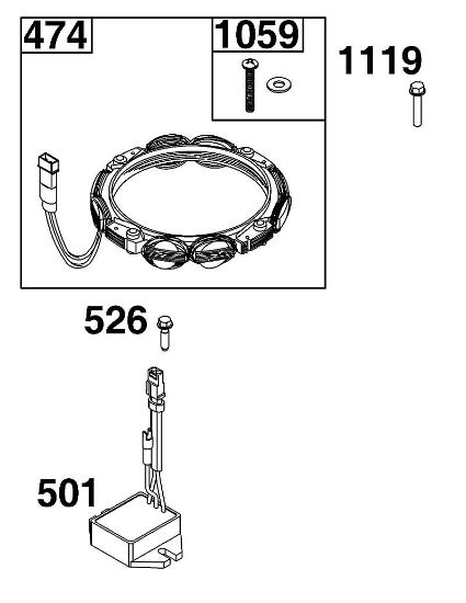 B&S - 49â  49T877-0046-G1 B - GENERATORGRUPPE der Marke Stihl