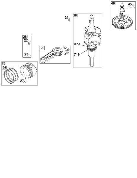 B&S - 49â  49T877-0046-G1 G - KURBELWELLENGRUPPE der Marke Stihl