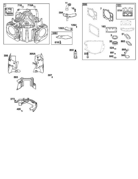B&S - 49â  49T877-0046-G1 H - ZYLINDERGRUPPE der Marke Stihl