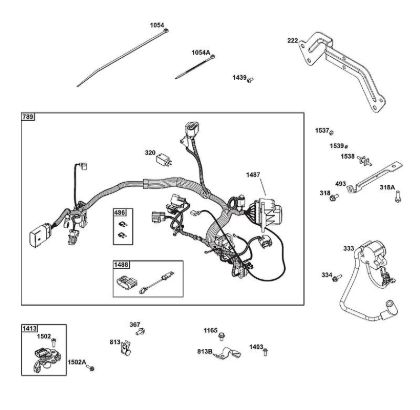 B&S - 61â  61G877-0014-J1 D - BEDIENELEMENTGRUPPE der Marke Stihl
