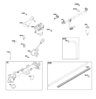 B&S - 61â  61G877-0014-J1 K - KRAFTSTOFFVERSORGUNGSGRUPPE der Marke Stihl