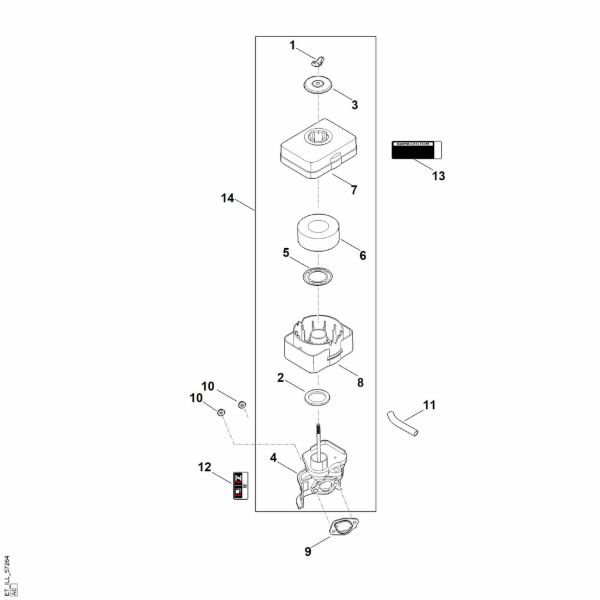 Bild von B - Luftfilter EHC 600.0 (EHC600-0001)