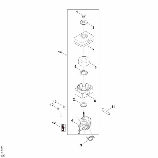 Bild von B - Luftfilter EHC 600.0 (EHC600-0003)