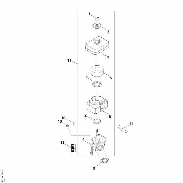 Bild von B - Luftfilter EHC 600.0 (EHC600-0003)