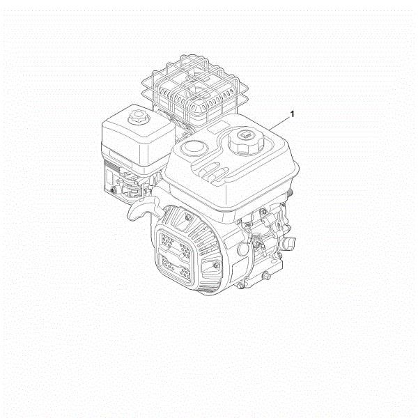 Bild von A - Motor komplett EHC 605.0 (EHC605-0001)