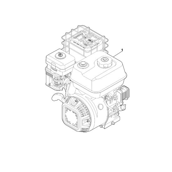 Bild von A - Motor komplett EHC 700.0 (EHC700-0001)