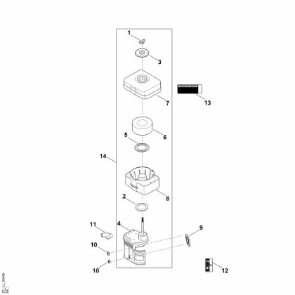 Bild von B - Luftfilter EHC 700.0 (EHC700-0002)