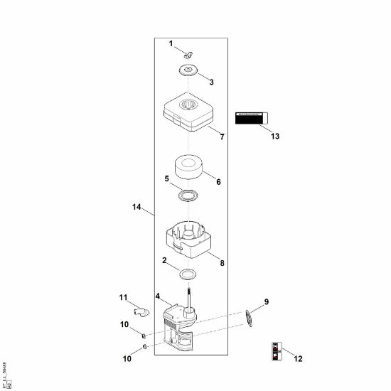 Bild von B - Luftfilter EHC 700.0 (EHC700-0002)