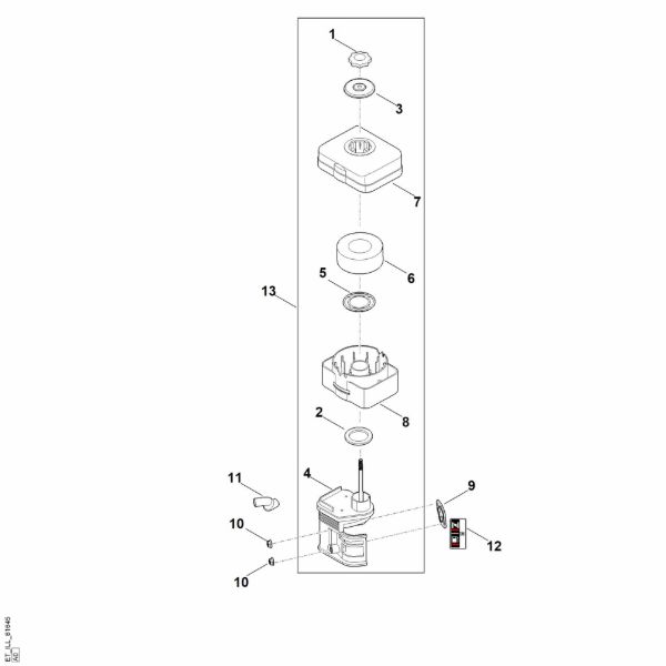 Bild von B - Luftfilter EHC 700.0 (EHC700-0004)