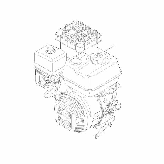 Bild von A - Motor komplett EHC 705.0 (EHC705-0003)