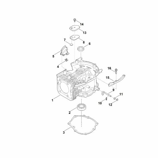 Bild von C - Kurbelgehäuse EVC 1000.0 (EVC1000-0001)