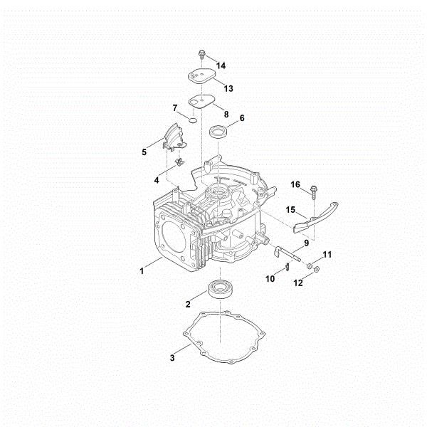 Bild von C - Kurbelgehäuse EVC 1000.0 (EVC1000-0001)