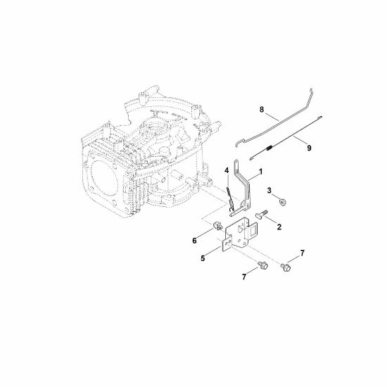 Bild von E - Reglergestänge EVC 1000.0 (EVC1000-0001)