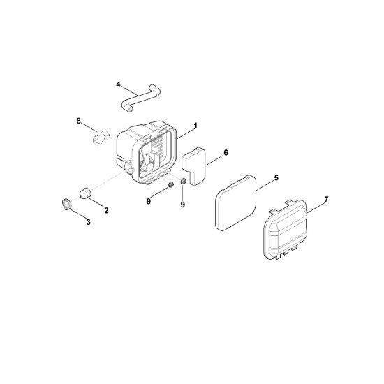 Bild von B - Luftfilter EVC 200.0 (EVC200-0001)