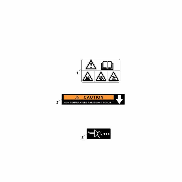 Bild von L - Aufkleber EVC 200.0 (EVC200-0001)