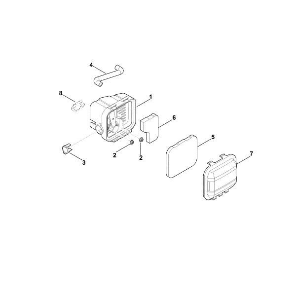 Bild von B - Luftfilter EVC 200.1 (EVC200-0002)