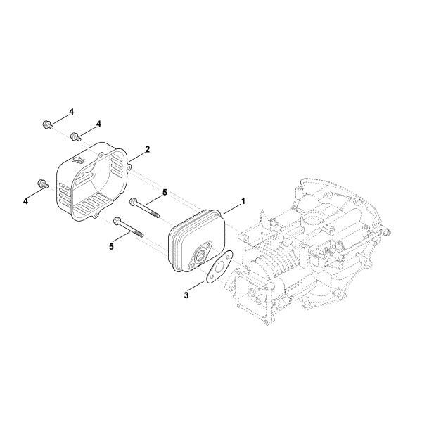Bild von F - Schalldämpfer EVC 200.1 (EVC200-0002)