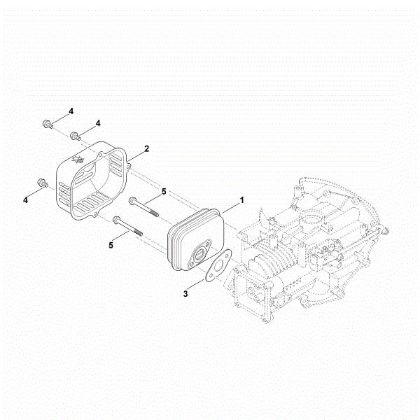 Bild von F - Schalldämpfer EVC 200.2 (EVC200-0003)