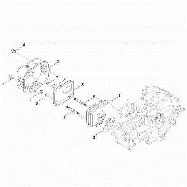 Bild von F - Schalldämpfer EVC 200.3 C (EVC200-0005)