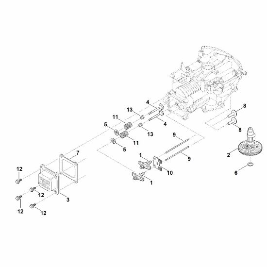 Bild von H - Nockenwelle, Ventile EVC 200.3 C (EVC200-0005)