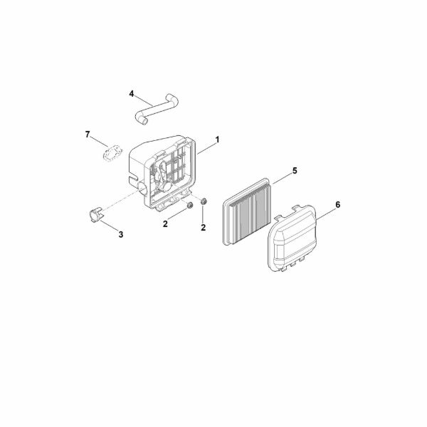 Bild von B - Luftfilter EVC 200.3 C (EVC200-0006)