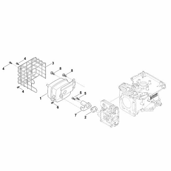 Bild von F - Schalldämpfer EVC 2000.0 (EVC2000-0001)