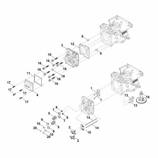Bild von H - Nockenwelle, Ventile EVC 2000.0 (EVC2000-0001)