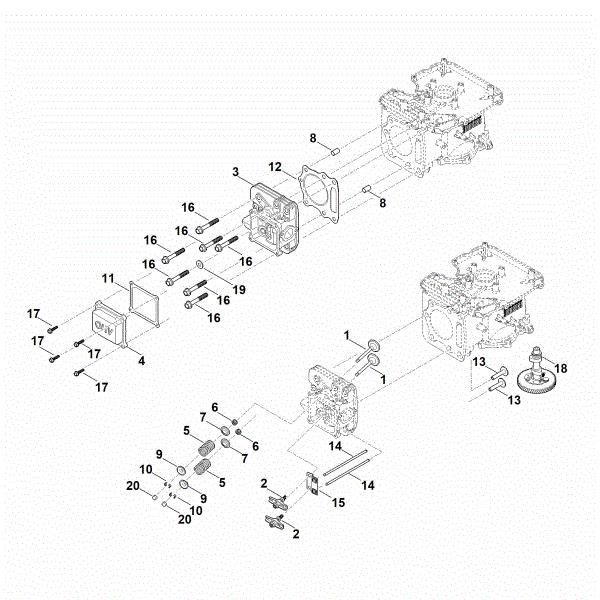 Bild von H - Nockenwelle, Ventile EVC 2000.0 (EVC2000-0001)
