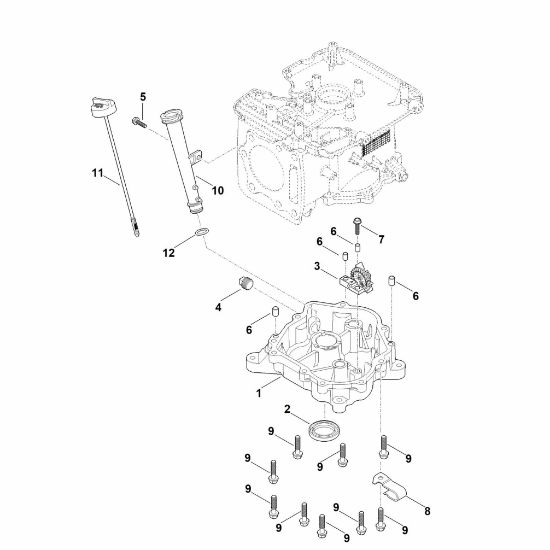 Bild von J - Reglergetriebe, Ölwanne EVC 2000.0 (EVC2000-0001)