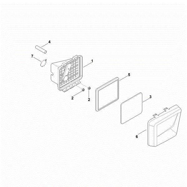 Bild von B - Luftfilter EVC 300.0 (EVC300-0001)