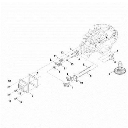 Bild von H - Nockenwelle, Ventile EVC 300.0 (EVC300-0001)