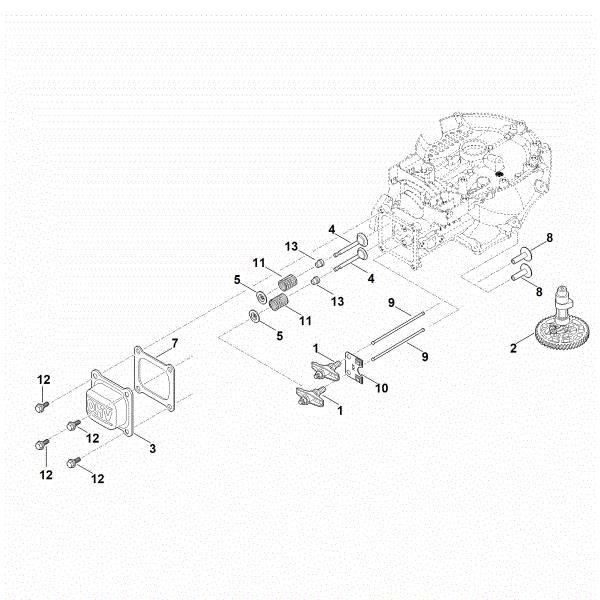 Bild von H - Nockenwelle, Ventile EVC 300.0 (EVC300-0001)