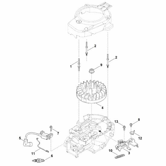 Bild von I - Zündsystem, Schwungrad EVC 300.0 (EVC300-0001)