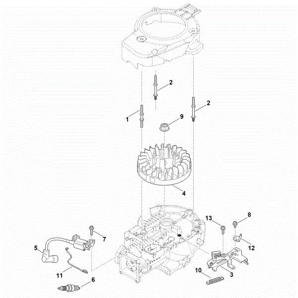 Bild von I - Zündsystem, Schwungrad EVC 300.0 (EVC300-0001)