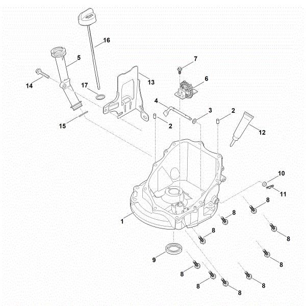 Bild von J - Reglergetriebe, Ölwanne EVC 300.0 E (EVC300-0002)