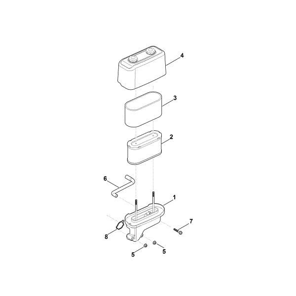 Bild von B - Luftfilter EVC 4000.0 (EVC4000-0001)