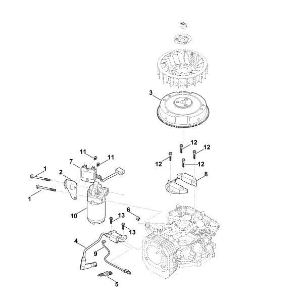 Bild von D - Zündsystem, Anlasser, Schwungrad EVC 4000.0 (EVC4000-0001)