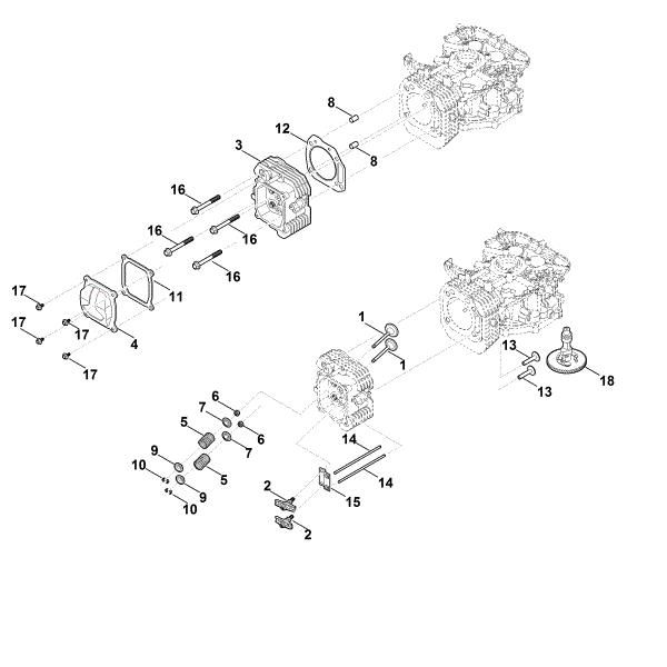 Bild von I - Nockenwelle, Ventile EVC 4000.0 (EVC4000-0001)
