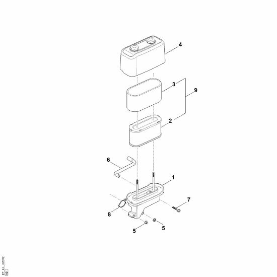Bild von B - Luftfilter EVC 4000.1 (EVC4000-0003)