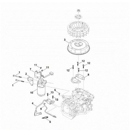 Bild von D - Zündsystem, Anlasser, Schwungrad EVC 4000.1 (EVC4000-0003)