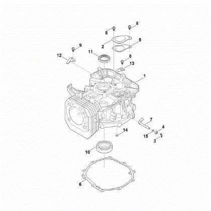 Bild von E - Kurbelgehäuse EVC 4000.1 (EVC4000-0003)