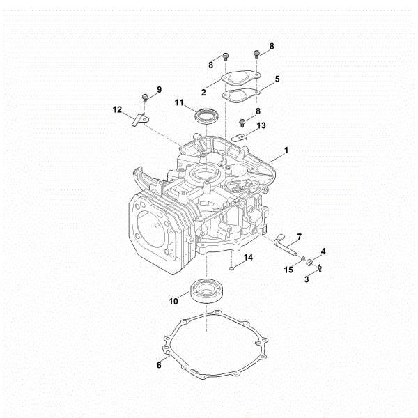 Bild von E - Kurbelgehäuse EVC 4000.1 (EVC4000-0003)