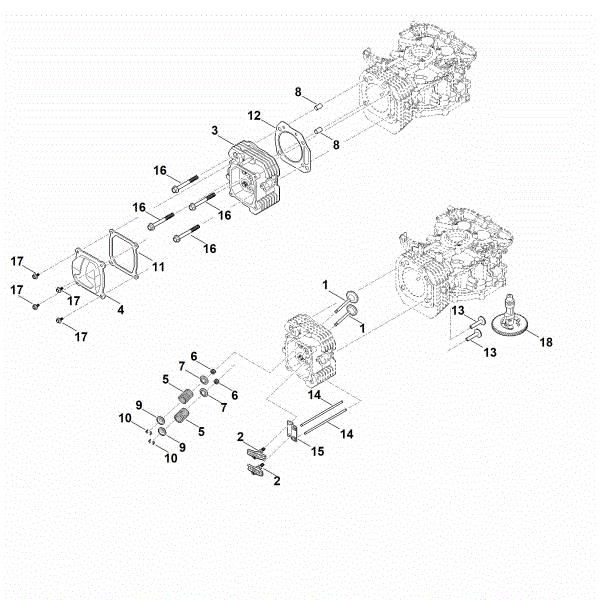 Bild von I - Nockenwelle, Ventile EVC 4000.1 (EVC4000-0003)