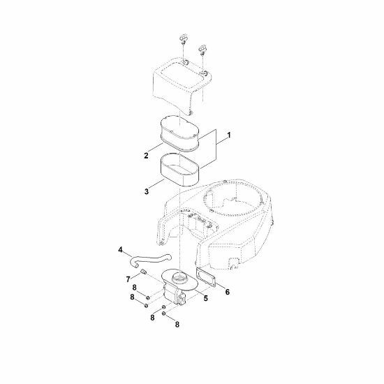 Bild von B - Luftfilter EVC 7000.0 (EVC7000-0001)