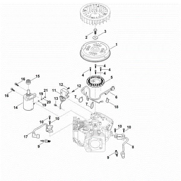 Bild von D - Zündsystem, Anlasser, Schwungrad EVC 7000.0 (EVC7000-0001)